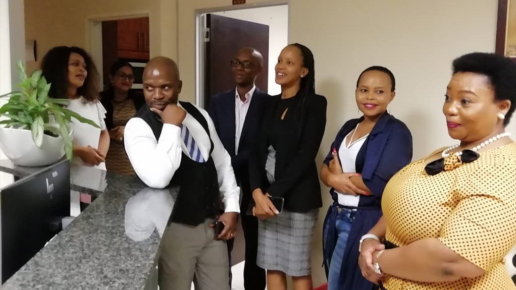 KZN EDTEA: MEC Dube-Ncube Visits Staff
