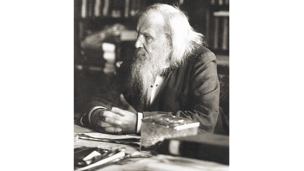 DMITRI MENDELEEV: Father of the Periodic Table, photographed in 1897