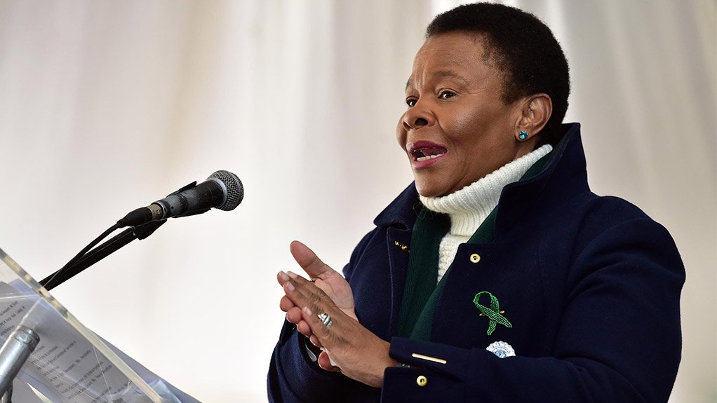 Former Social Development Minister Susan Shabangu