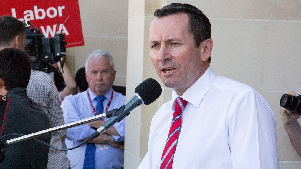 Premier Mark McGowen 
