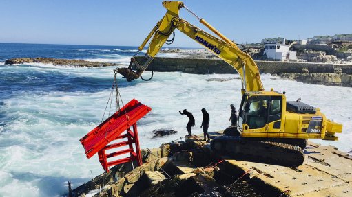 Construction of 1 MW wave-energy pilot project under way in Hermanus