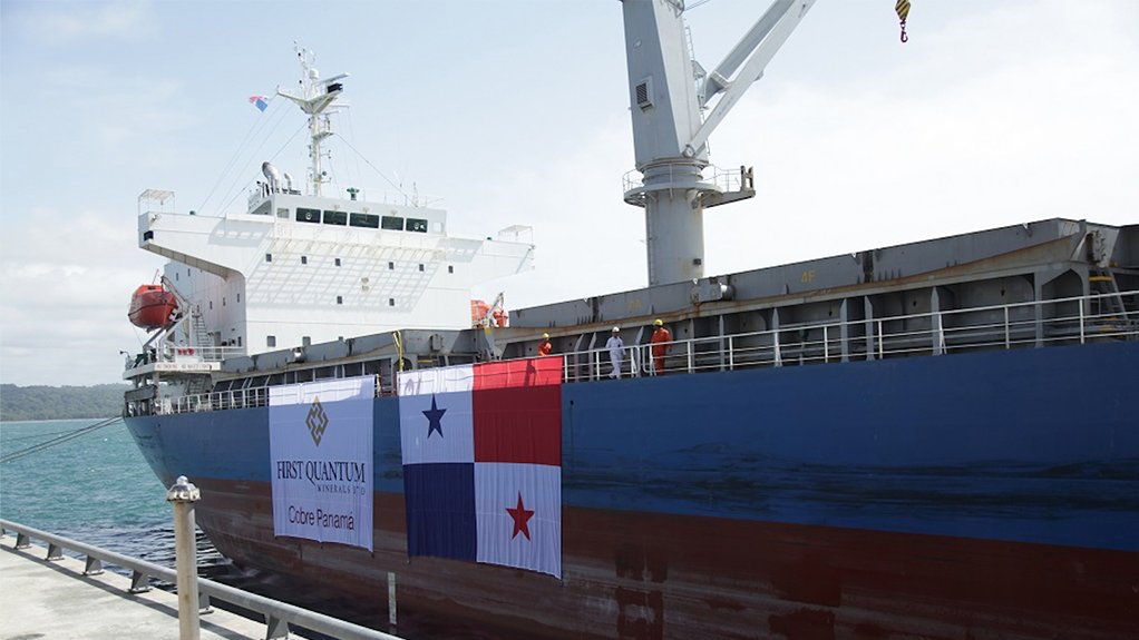 First copper from Cobre Panama sets sail