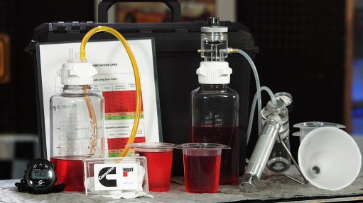 FUEL CLEANLINESS
Cummins Filtration launched the Fleetguard portable fuel cleanliness analysis kit earlier this year
