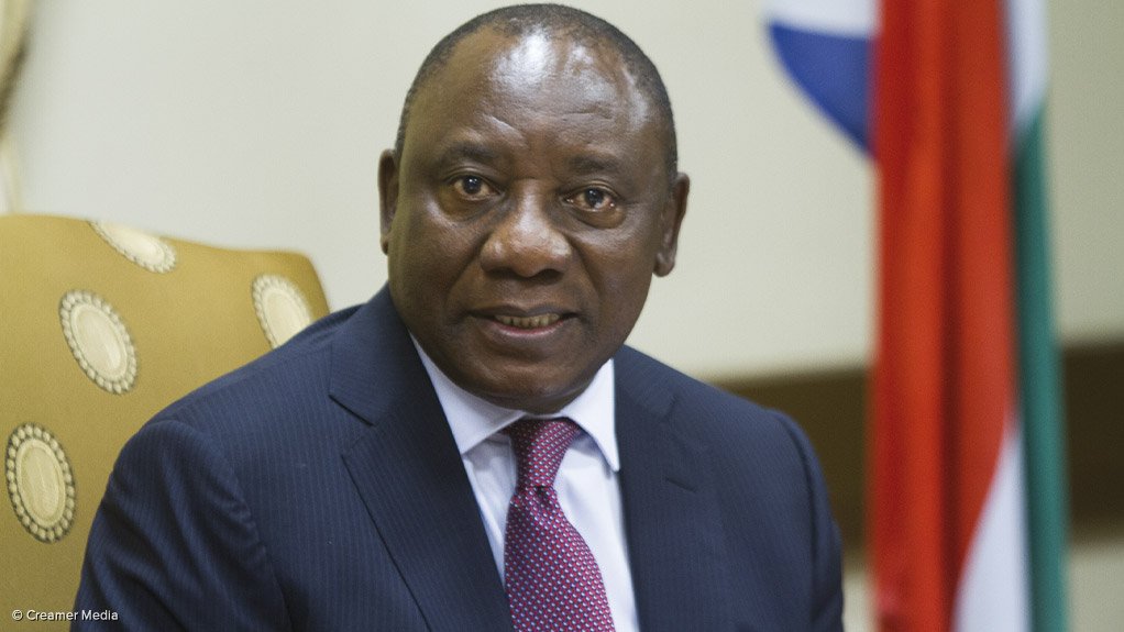 CYRIL RAMAPHOSA 
The President's target of being among the top 50 Ease of Doing Business global performers within the next three years is achievable 