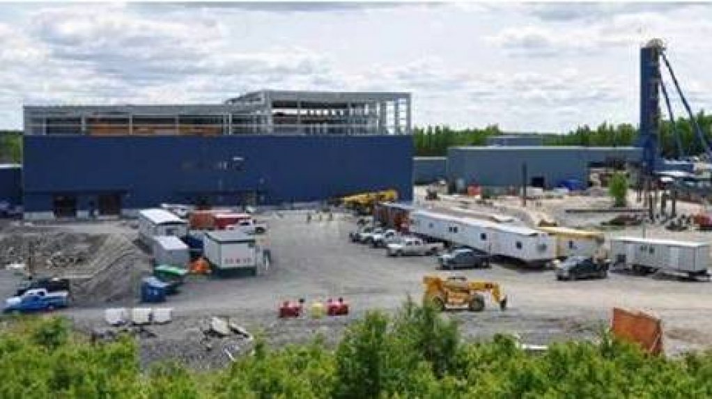 A 2014 photo of construction at the Phoenix project, in Ontario.