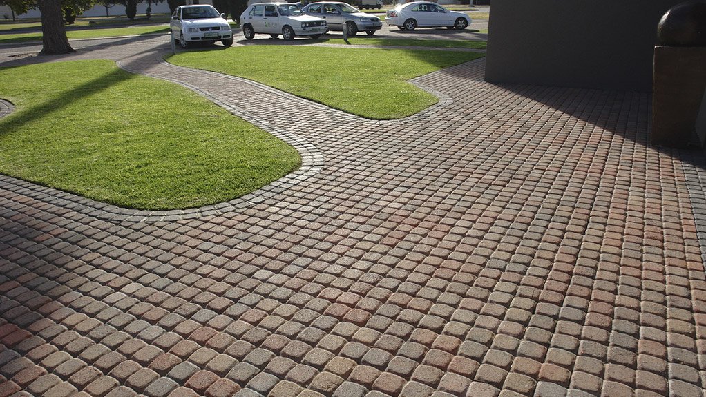 The cobbled paver effect