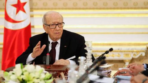 Health of Tunisian president improves significantly, he calls defence minister