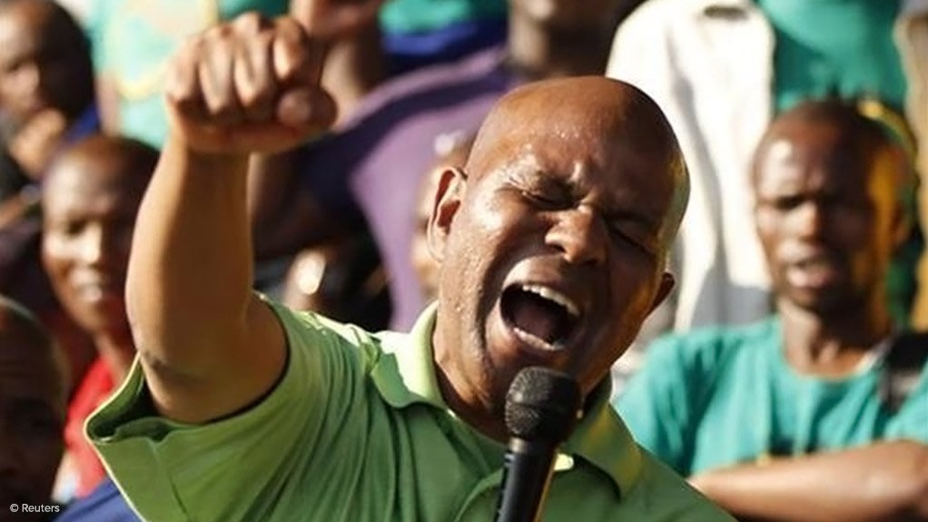 AMCU president Joseph Mathunjwa