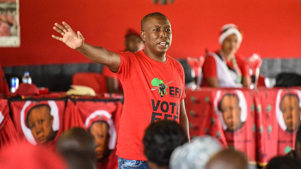 EFF leader, Julius Malema