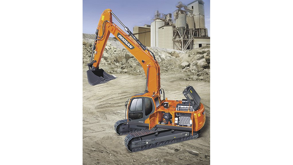 OPTIMISED EXCAVATING
The Doosan DX300LCA hydraulic excavator machines have advanced features for high productivity, improved operator comfort, enhanced safety and minimal maintenance requirements