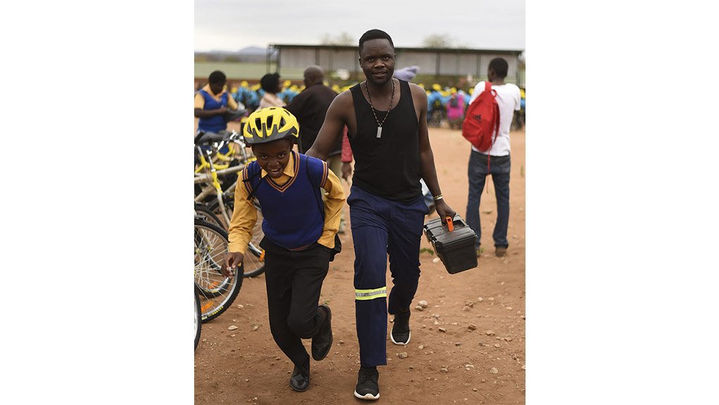 Qhubeka Celebrates Tour De France Partnership With Bicyles In Tour Jersey Colours