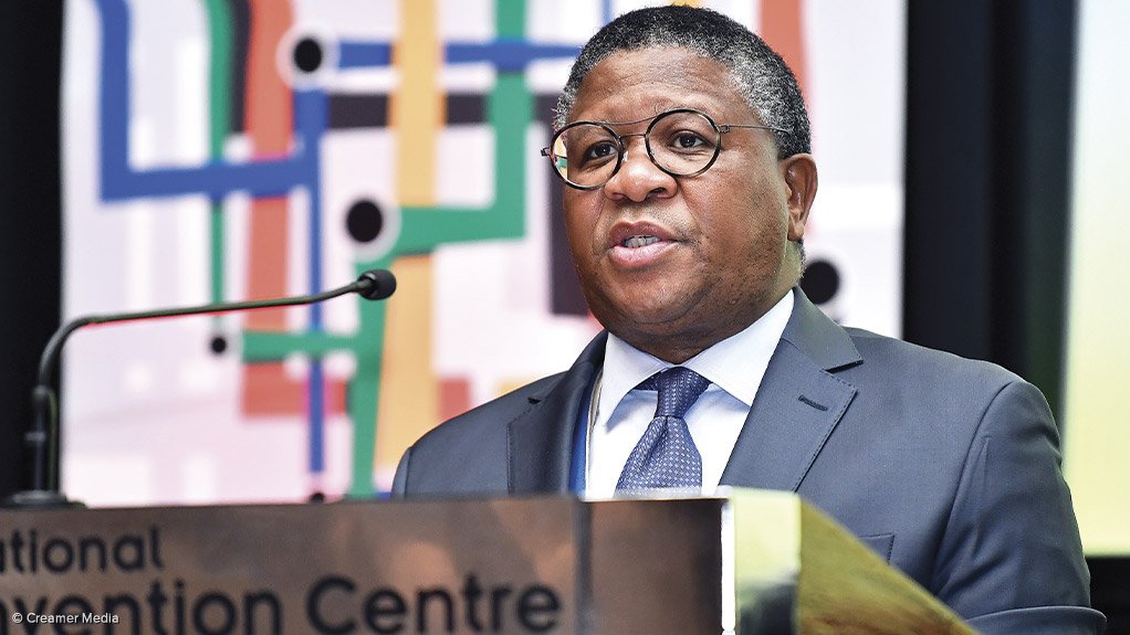 FIKILE MBALULA 
Achieving efficiencies in rail will go a long way towards addressing challenges brought about by congestion on our road network