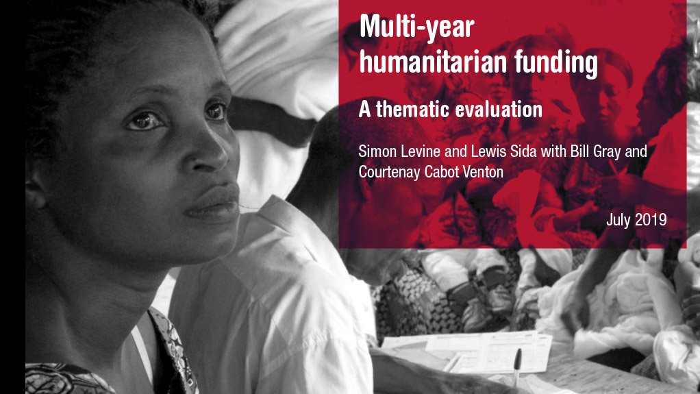 Multi-year humanitarian funding: a thematic evaluation
