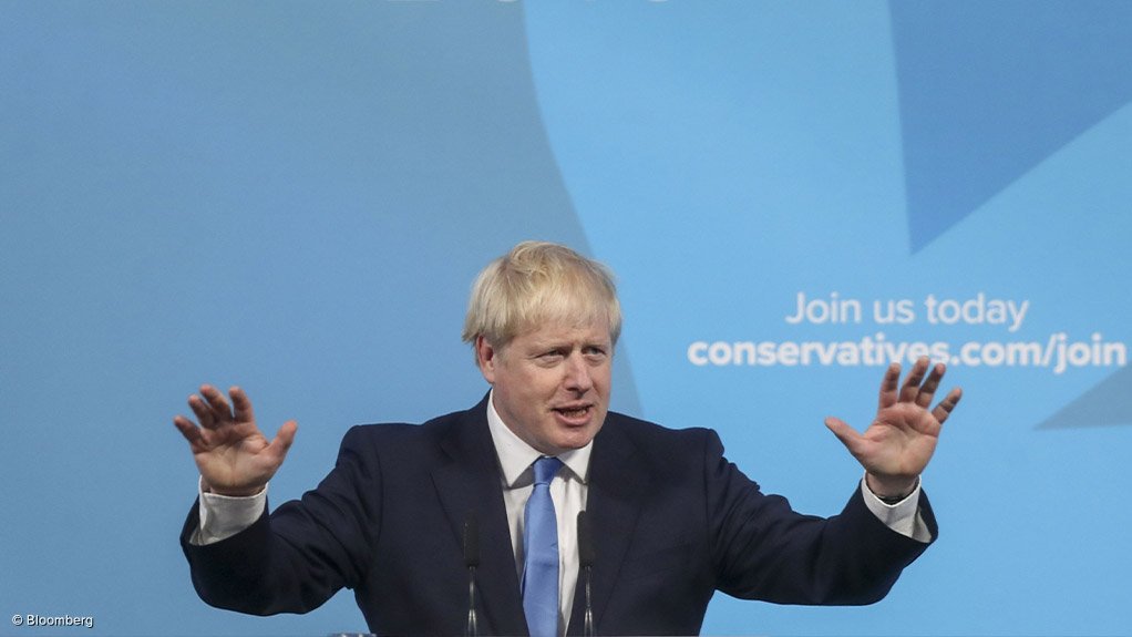 Newly elected UK Prime Minister Boris Johnson