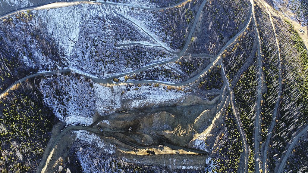 An October 2018 photo of the Idaho project.