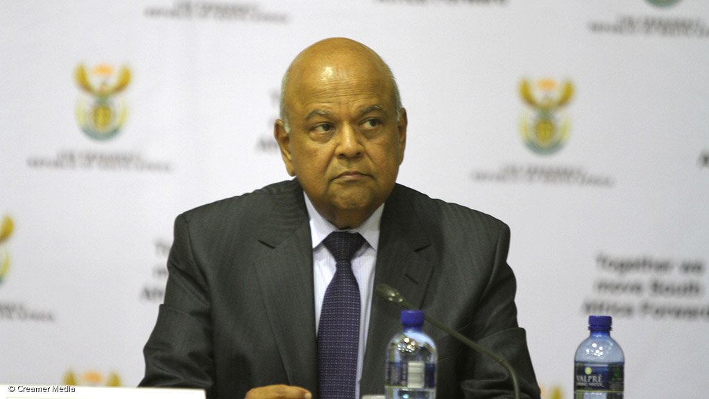 Public Enterprises Minister Pravin Gordhan
