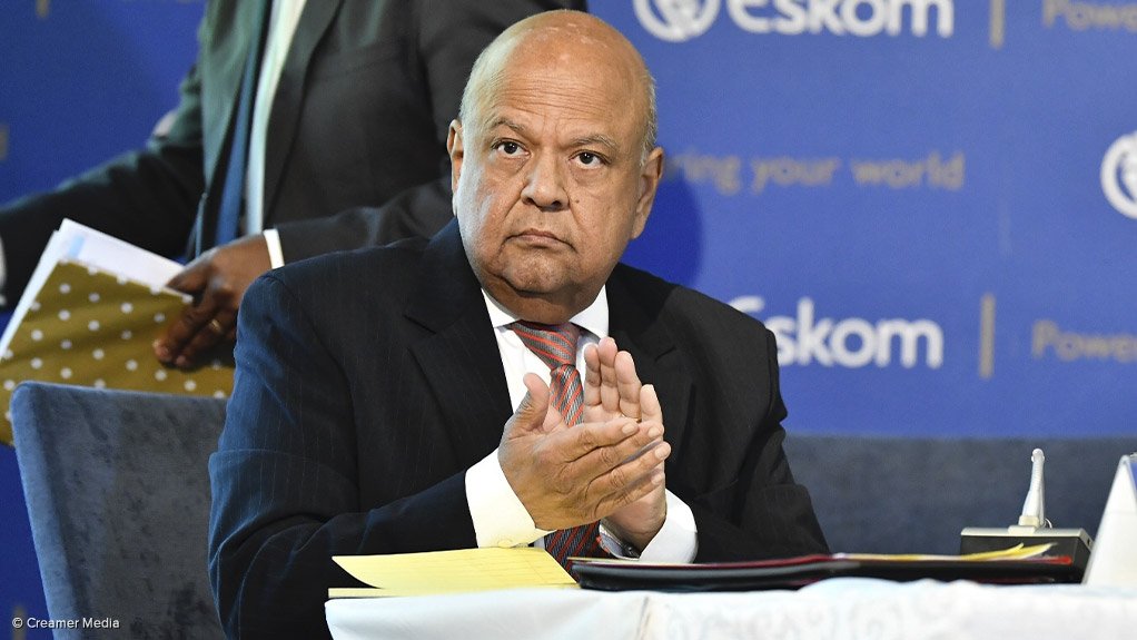 Public Enterprises Minister Pravin Gordhan