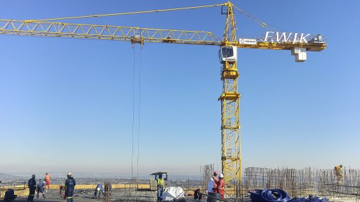 Illovo Central being constructed by Concor Buildings