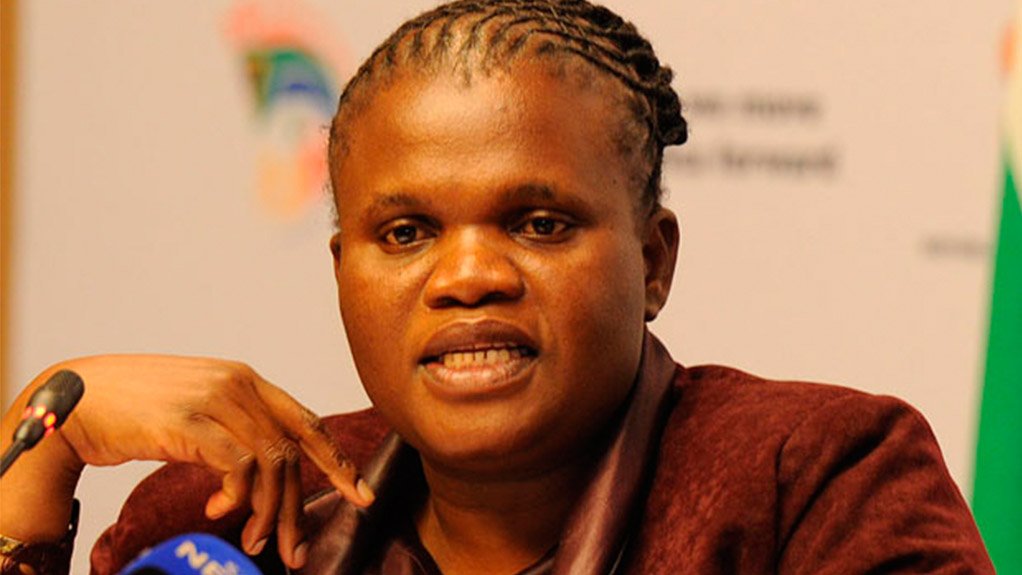 Former Communications Minister Faith Muthambi