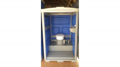 TOILET DEMAND Sanitech has supplied 500 New Improved Concept toilets being supplied to local underground mines in the past two to three years