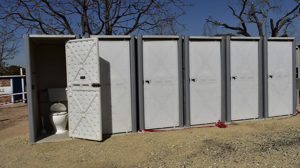 Rocla donates sanitation units to Mpumalanga Primary School