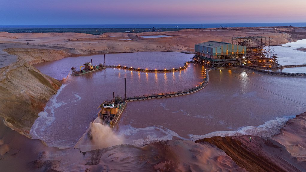 Kenmare Resources' Moma mineral sands mine, in Mozambique
