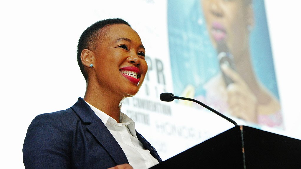 Minister of Communications and Digital Technologies Stella Ndabeni-Abrahams