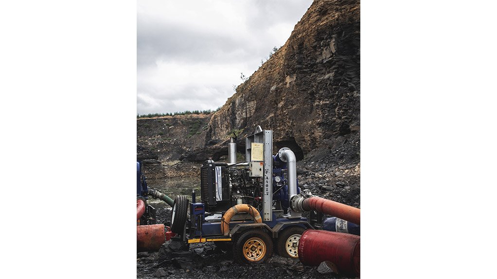 DEWATERING SOLUTIONS 
Sykes diesel driven pump sets offer a dewatering solution where there is no access to power