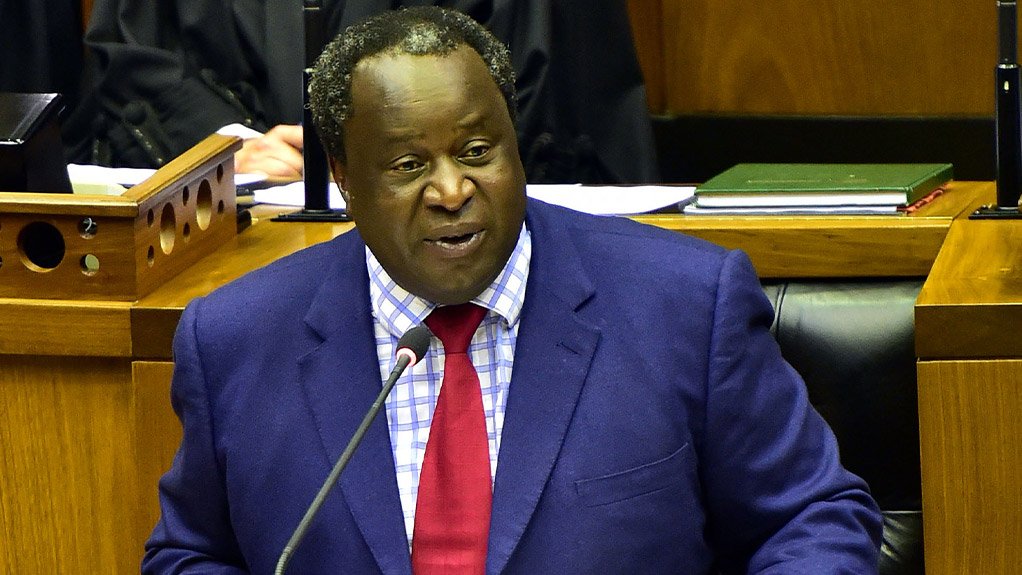 Finance Minister Tito Mboweni
