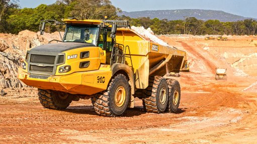 EMERALD OPERATIONS Kagem Mining took delivery of 12 Bell B45E articulated dump trucks for an expansion project in 2018
