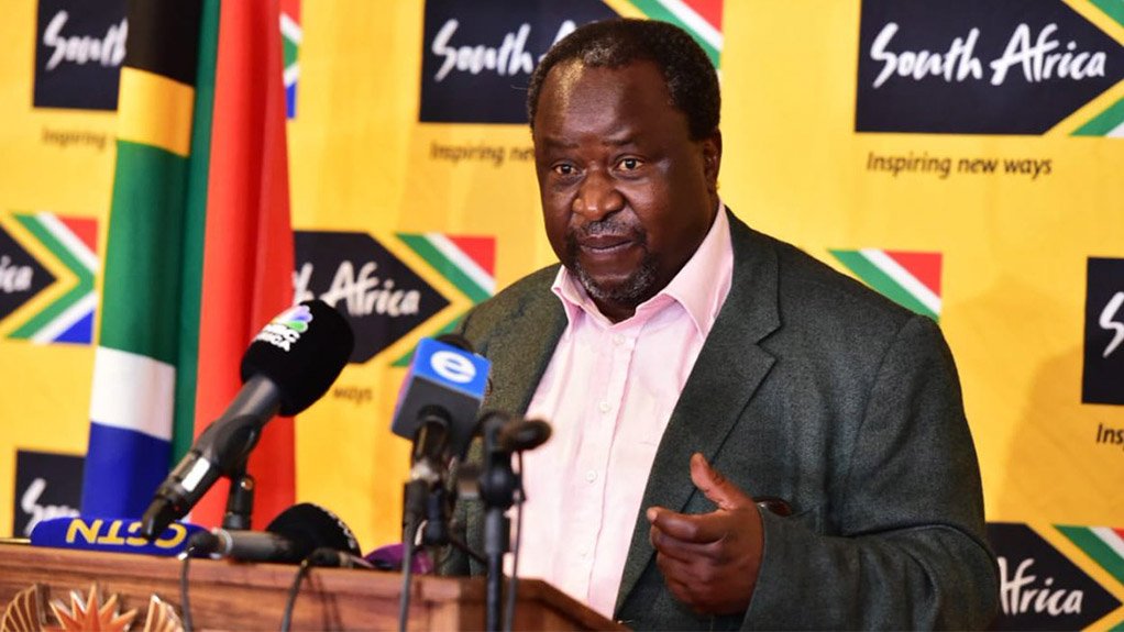 Finance Minister Tito Mboweni 
