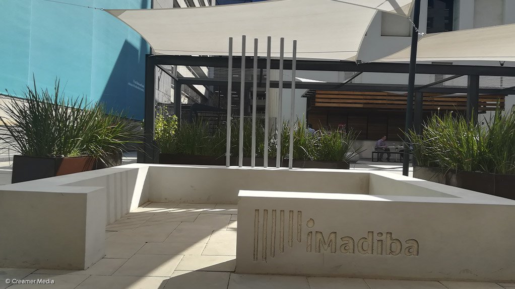 The iMadiba installation at FNB's BankCity precinct