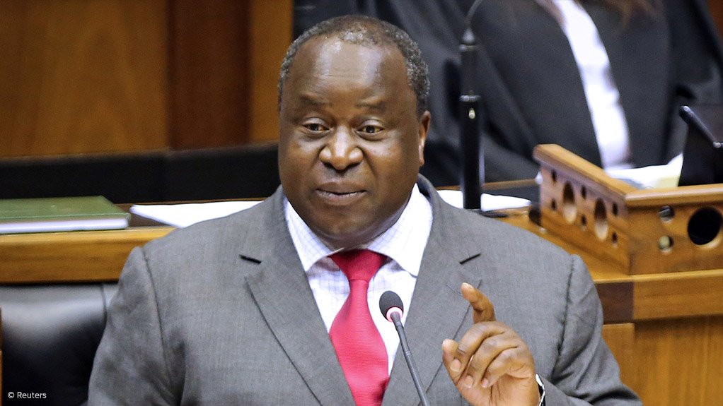 Finance Minister Tito Mboweni