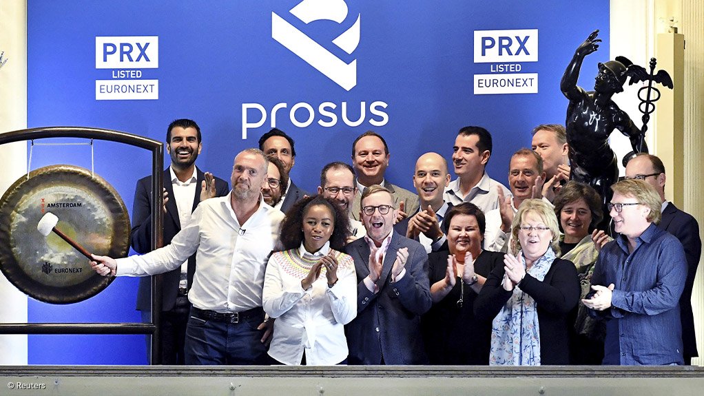Naspers spin-off Prosus surges 25% on market debut in Amsterdam