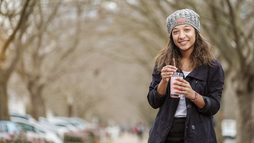 Matie’s prize-winning edible straws help the environment