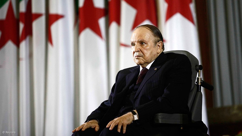 Former Algerian President Abdelaziz Bouteflika