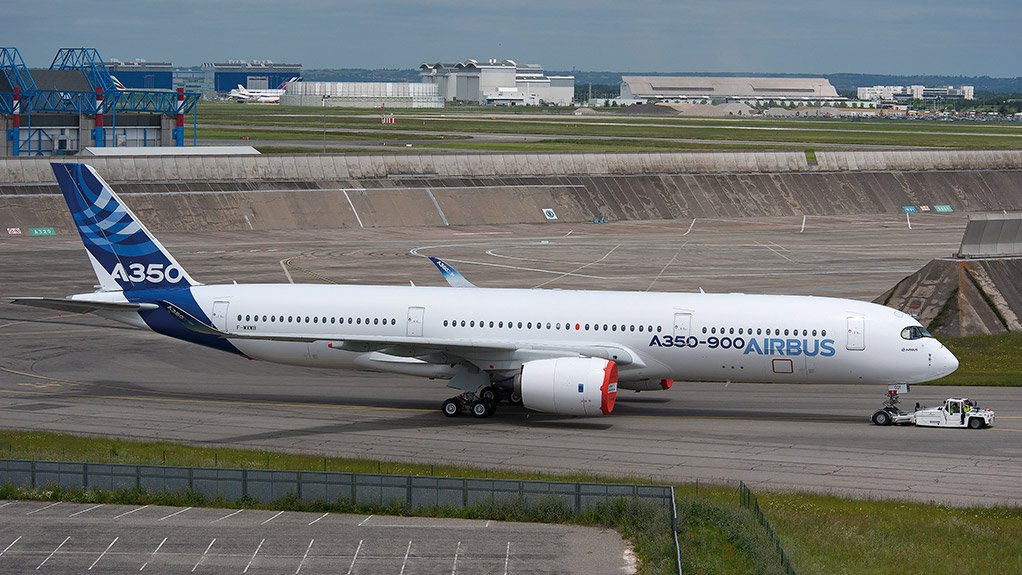 An Airbus A350-900