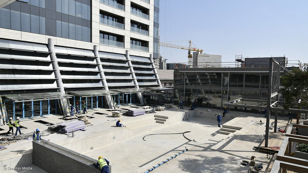 Africa's tallest building nearing completion