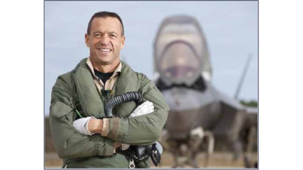 Billie Flynn, Lockheed Martin, F-35 Lightning II Test Pilot 