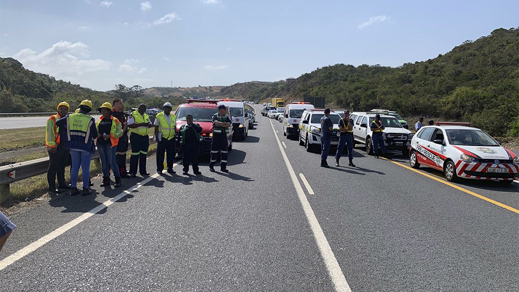 Uzuko Carriers and fuel giant drive public safety on N2