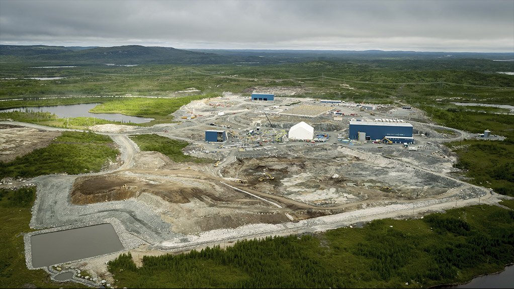 The Whabouchi mine site, in Quebec, Canada.