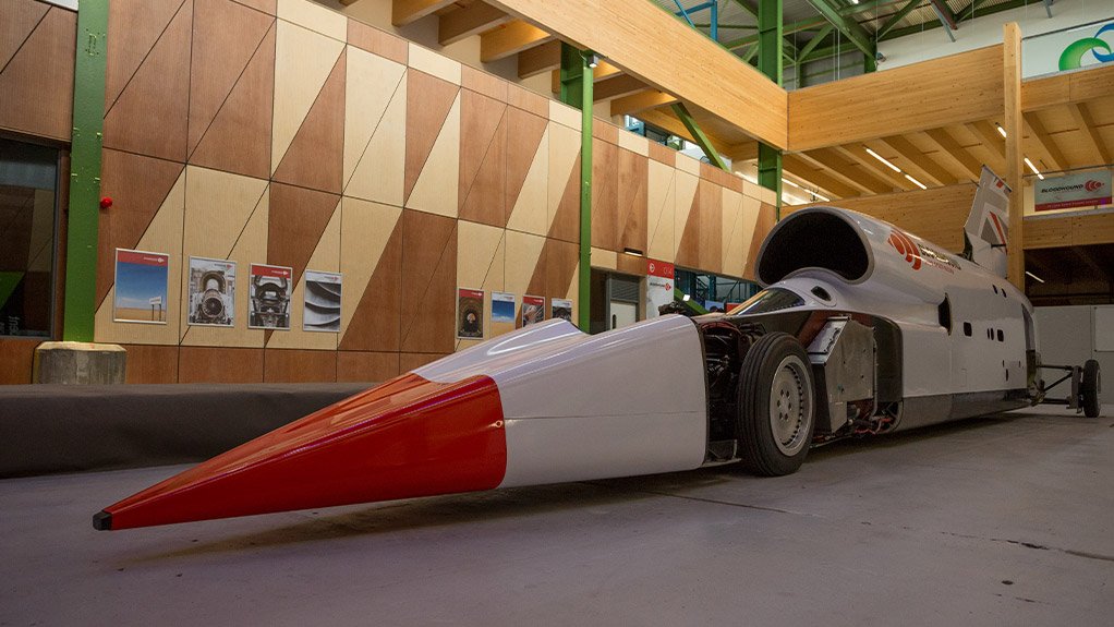 Bloodhound supersonic car project, South Africa