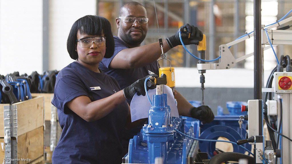 CHAMPIONING TRANSFORMATION A transformation study for the valve and actuator manufacturing industry will address the participation of previously disadvantaged groups, including women and youth in the industry