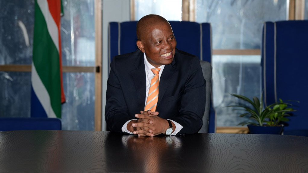 Outgoing Johannesburg Mayor Herman Mashaba