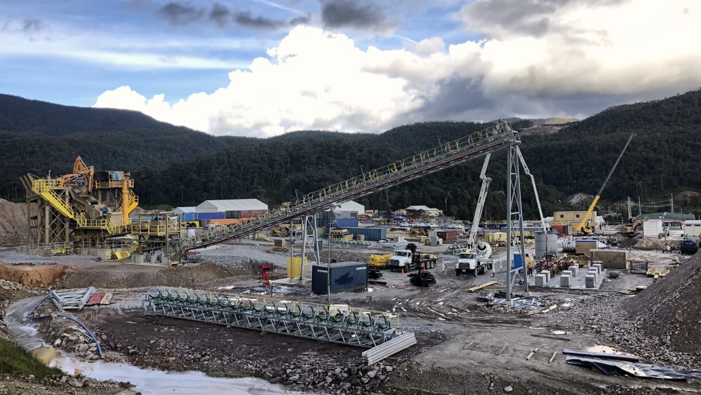 The Fruta del Norte mine project.
