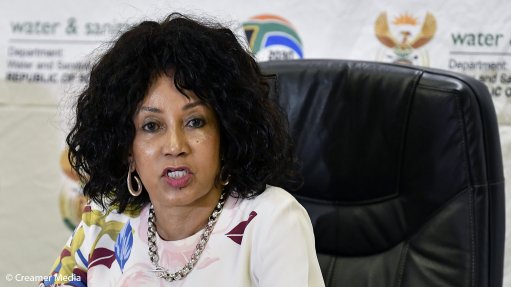 Water-shedding can be avoided, says Sisulu