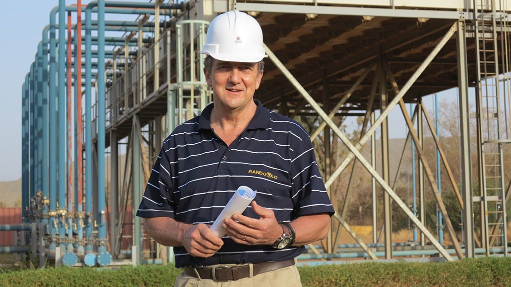 Mark Bristow at Loulo, Mali, in 2015.