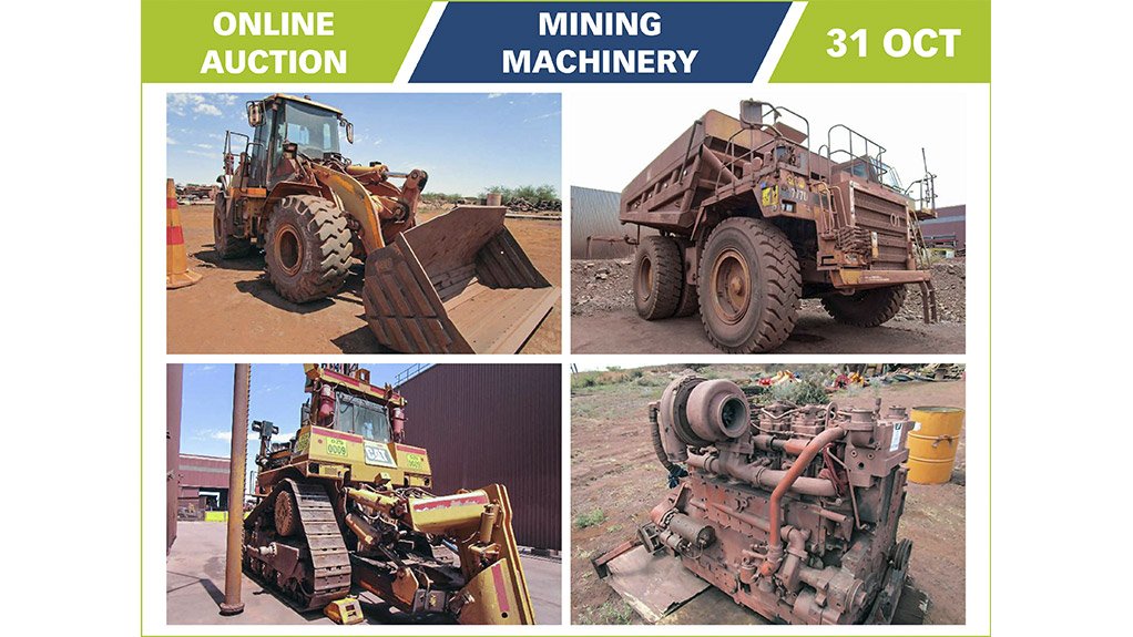 Auction of mining and construction items by GoIndustry DoveBid