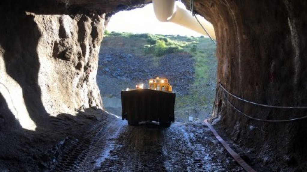 The Omagh gold mine, in Northern Ireland.
