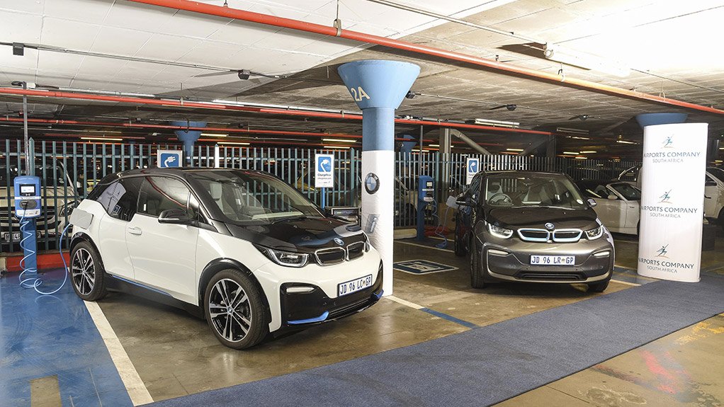 BMW, ACSA unveil EV charging stations at three airports